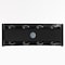 Quickway Imports Black Decorative Waterproof Aluminum Wall Lamp for Indoors and Outdoors, 8 Watt Cool White 4000K QI004493.BK - alternate 7
